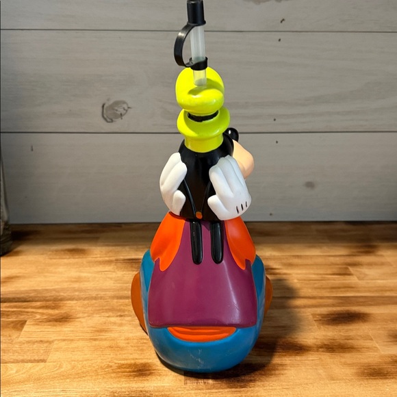 Vintage Disney Goofy Water Plastic "Big Sipper" with straw - Picture 5 of 8